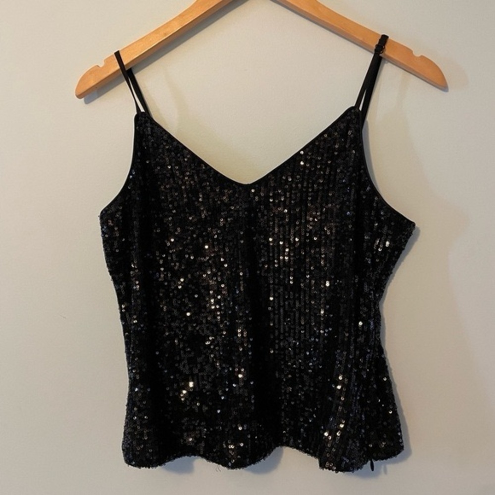 Ramy Brook Julienne Sequins Black